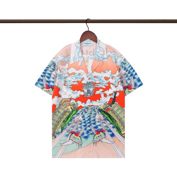 23ss luxury designer shirt men's fashion geometric classic print bowling shirt black hawaiian flower casual shirt men's loose shor, White;black
23ss luxury designer shirt men's fashion geometric classic print bowling shirt black hawaiian flower casual shirt men's loose shor, White;black