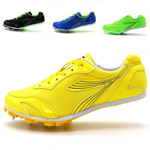 safety shoes professional men's track and field shoes women's jumping sports shoes sports running training breathable racing compe, Black;brown
safety shoes professional men's track and field shoes women's jumping sports shoes sports running training breathable racing compe, Black;brown