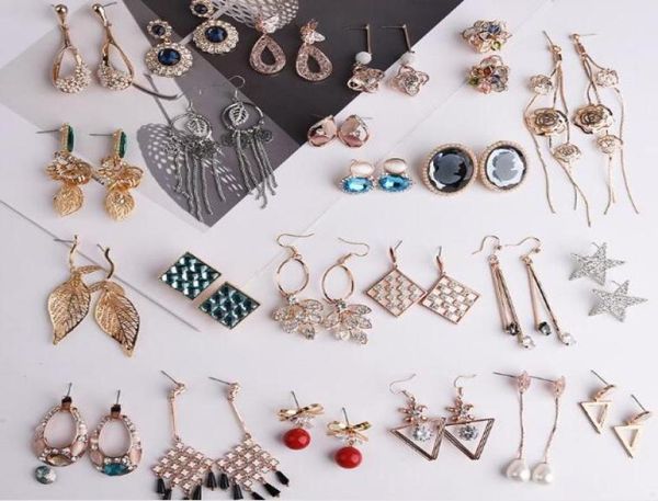 10pairslot mix style fashion stud earrings nail for gift craft jewelry earring ew0501510430, Golden;silver
10pairslot mix style fashion stud earrings nail for gift craft jewelry earring ew0501510430, Golden;silver