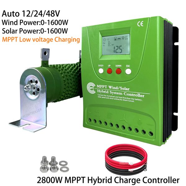 mppt 2800w 2200w 2000w 1400w 1200w hybrid wind solar charge controller with lcd display for 12v 24v 48v wind turbine solar pv system
mppt 2800w 2200w 2000w 1400w 1200w hybrid wind solar charge controller with lcd display for 12v 24v 48v wind turbine solar pv system