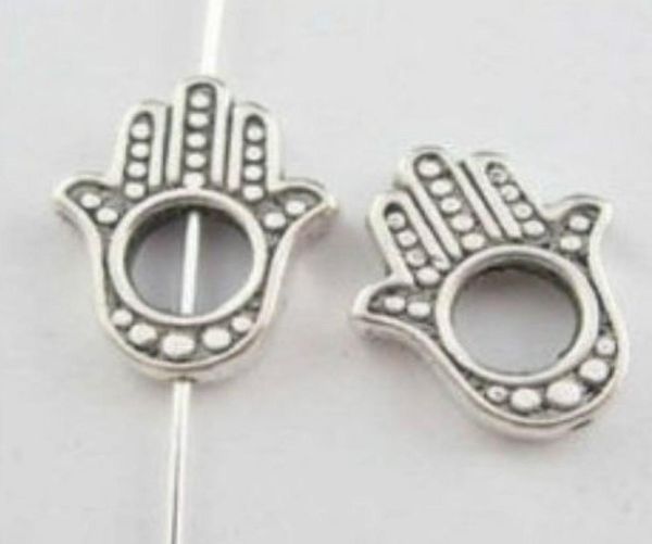 200pcs tibetan silver double sided fatima hand bead charms frame 6mm hole jewelry7041337, Black
200pcs tibetan silver double sided fatima hand bead charms frame 6mm hole jewelry7041337, Black