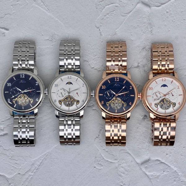 men's watch designer watch luxury 44mm full function automatic mechanical movement watch waterproof steel strap watch with box, Slivery;brown
men's watch designer watch luxury 44mm full function automatic mechanical movement watch waterproof steel strap watch with box, Slivery;brown