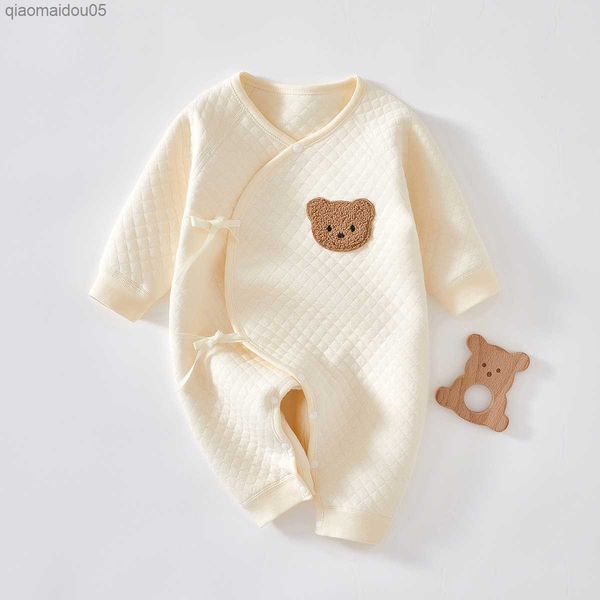 warm cotton newborn pajamas kid baby boys girls clothes autumn romper cute sweet bear jumpsuit long sleeve fall baby outfit l230712, Blue
warm cotton newborn pajamas kid baby boys girls clothes autumn romper cute sweet bear jumpsuit long sleeve fall baby outfit l230712, Blue