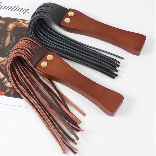 tuned whip toy wooden handle genuine leather equipment
tuned whip toy wooden handle genuine leather equipment