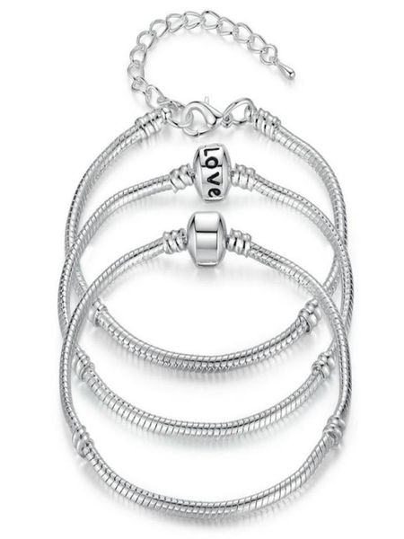 factory whole 925 sterling silver bracelets chain fit charm european bead bangle bracelet for men women jewelry gift in 9422417, Black
factory whole 925 sterling silver bracelets chain fit charm european bead bangle bracelet for men women jewelry gift in 9422417, Black