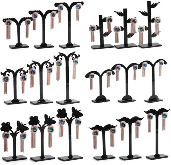 black acylic earring tree shaped display stand holder fashion threepiece goat horn small earring display rack storage3360588, Black;white
black acylic earring tree shaped display stand holder fashion threepiece goat horn small earring display rack storage3360588, Black;white