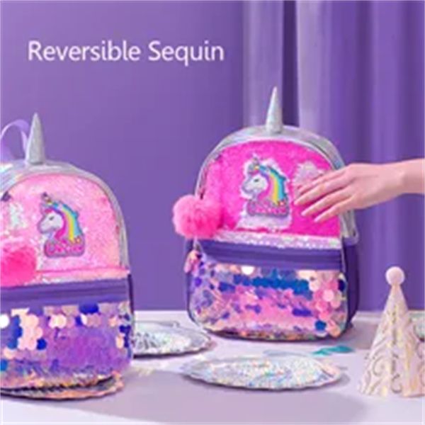 sunveno children's backpack for girls pre-school bag for kindergarten elementary - reversible sequin,unicorn ,lightweight gift a2, Black
sunveno children's backpack for girls pre-school bag for kindergarten elementary - reversible sequin,unicorn ,lightweight gift a2, Black