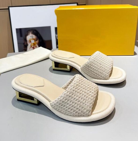 woman luxury canvas straw plaited slipper classics beach wedding party shoes lady fashion designer summer outdoors high-quality metal sandal, Black
woman luxury canvas straw plaited slipper classics beach wedding party shoes lady fashion designer summer outdoors high-quality metal sandal, Black