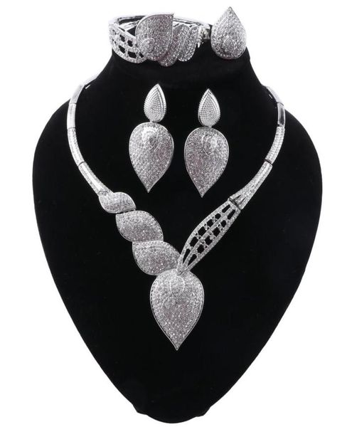 new crystal statement necklace earrings dubai jewelry sets indian bridal wedding party women039s fashion costume jewellery9773138, Slivery;golden
new crystal statement necklace earrings dubai jewelry sets indian bridal wedding party women039s fashion costume jewellery9773138, Slivery;golden