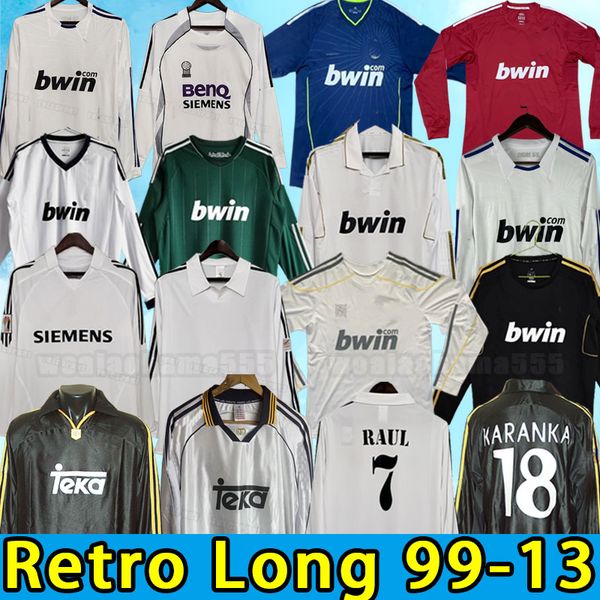 raul redondo retro soccer jerseys roberto carlos seedorf guti suker real madrids vintage football shirt ronaldolong sleeve 01 02 05 06 07 10, Black;yellow
raul redondo retro soccer jerseys roberto carlos seedorf guti suker real madrids vintage football shirt ronaldolong sleeve 01 02 05 06 07 10, Black;yellow