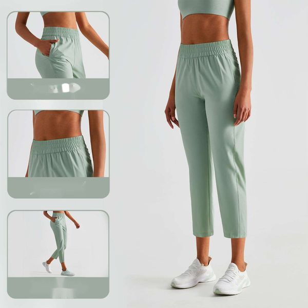 lu-22 women cropped pants designer spring/summer new high waist running pant training fitness loose relaxed sun protection quick drying side
lu-22 women cropped pants designer spring/summer new high waist running pant training fitness loose relaxed sun protection quick drying side