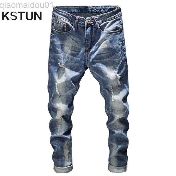 men's jeans ripped jeans men slim fit light blue stretch fashion streetwear frayed hip hop distressed casual denim jeans pants male tro
men's jeans ripped jeans men slim fit light blue stretch fashion streetwear frayed hip hop distressed casual denim jeans pants male tro