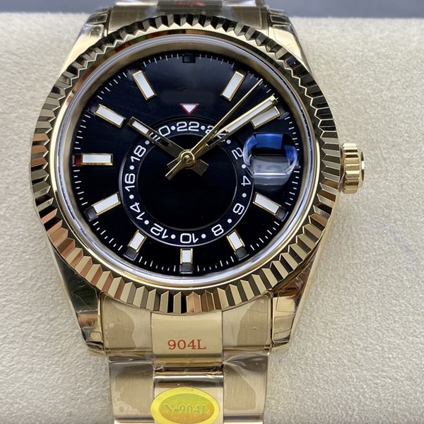 men's watch automatic watch 42mm watch air dual rotation function date 904l stainless steel sapphire waterproof watch, Slivery;brown
men's watch automatic watch 42mm watch air dual rotation function date 904l stainless steel sapphire waterproof watch, Slivery;brown