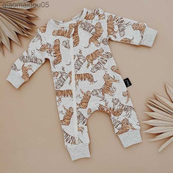 0-24m baby boys autumn rompers infant girls cotton tiger print long sleeve zipper rompers jumpsuits casual overalls soft clothes l230712, Blue
0-24m baby boys autumn rompers infant girls cotton tiger print long sleeve zipper rompers jumpsuits casual overalls soft clothes l230712, Blue