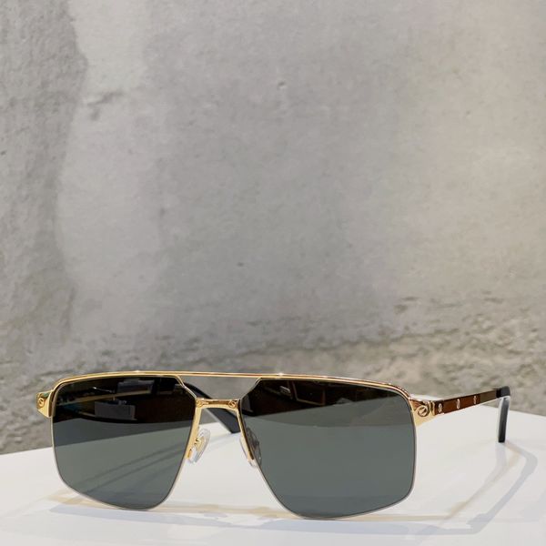 gold grey pilot sunglasses half rim 0385s mens summer shades sunnies uv protection eyewear with box, White;black
gold grey pilot sunglasses half rim 0385s mens summer shades sunnies uv protection eyewear with box, White;black