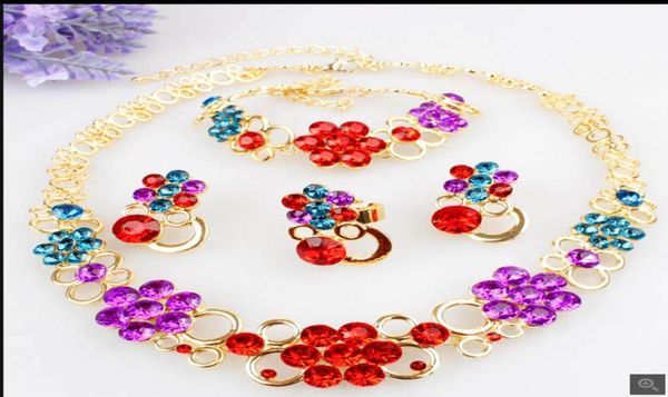beatiful plum blossom design austrian crystal 18k gold plated necklace bracelet ring earrings jewelry set for women party gifts1399590, Black
beatiful plum blossom design austrian crystal 18k gold plated necklace bracelet ring earrings jewelry set for women party gifts1399590, Black