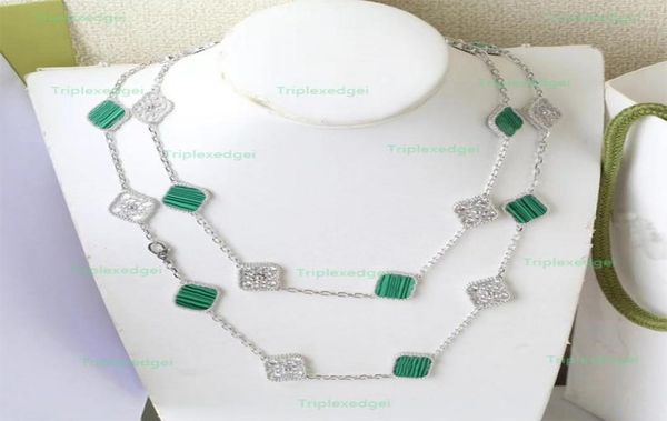 luxury 20 flower crystal long choker fourleaf clover necklace fashion natural black white red green shell designer necklace for w6635650, Golden;silver
luxury 20 flower crystal long choker fourleaf clover necklace fashion natural black white red green shell designer necklace for w6635650, Golden;silver