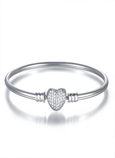 new authentic 925 sterling silver pave love heart crystal clasp clip basic bracelet bangle fit women diy pan beads charm jewelry1348281, Black
new authentic 925 sterling silver pave love heart crystal clasp clip basic bracelet bangle fit women diy pan beads charm jewelry1348281, Black