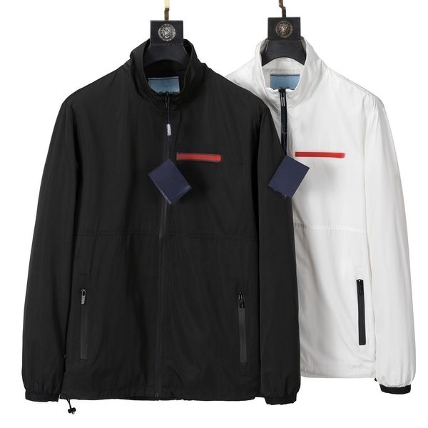 designer fashion mens jacket spring and autumn wind runner tee fashion hooded sports wind breaker casual zipper jackets clothing coat, Black;brown
designer fashion mens jacket spring and autumn wind runner tee fashion hooded sports wind breaker casual zipper jackets clothing coat, Black;brown