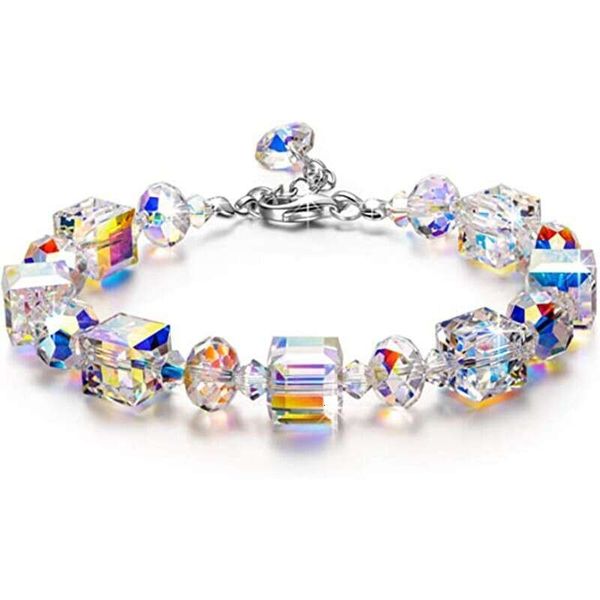 designer's fashion zircon bracelet for females, minimalist and high grade, sugar crystal bracelet for women, colorful crystal bracelet, Golden;silver
designer's fashion zircon bracelet for females, minimalist and high grade, sugar crystal bracelet for women, colorful crystal bracelet, Golden;silver