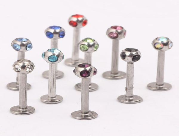 lip stud l12 mix 10 color 100pcs steel body jewelry lip piercing labret ring6703546, Black
lip stud l12 mix 10 color 100pcs steel body jewelry lip piercing labret ring6703546, Black