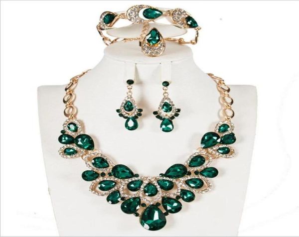elegant water drop shape crystal rhinestones necklace earrings bracelet ring set bridal wedding prom jewelry sets for women gift7597067, Silver
elegant water drop shape crystal rhinestones necklace earrings bracelet ring set bridal wedding prom jewelry sets for women gift7597067, Silver