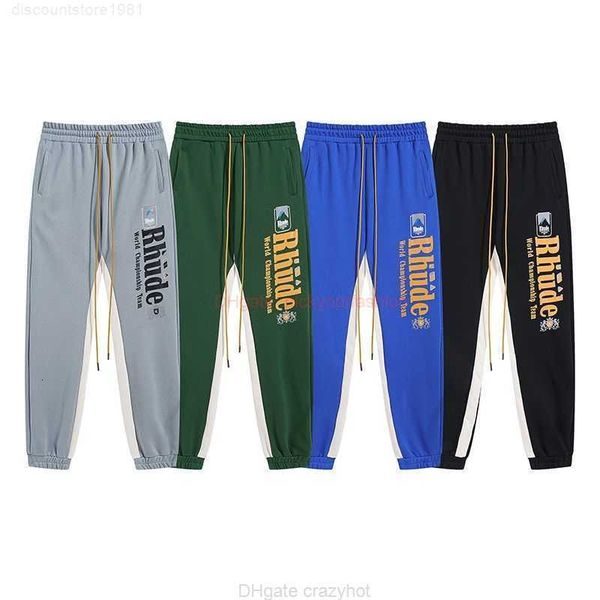 designer fashion clothing casual pant rhude 23ss new patchwork drawstring letter print leggings loose casual sports pants mens fashion pants, Black
designer fashion clothing casual pant rhude 23ss new patchwork drawstring letter print leggings loose casual sports pants mens fashion pants, Black
