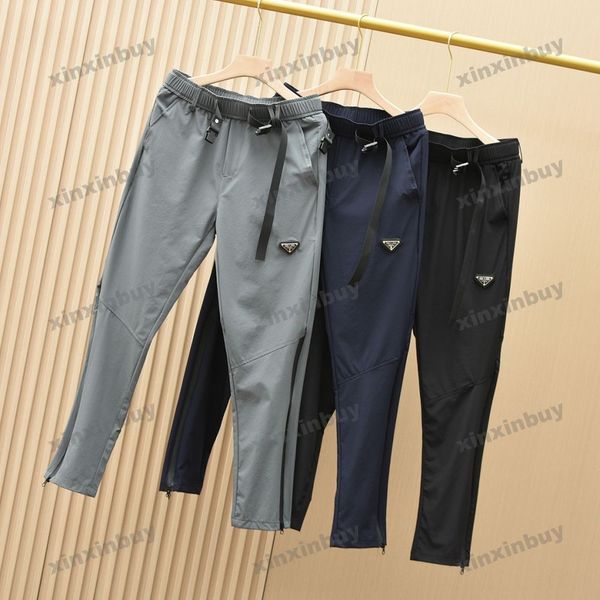 xinxinbuy men women designer pant metal triangle label letter printing jeans denim casual pants black gray m-3xl, Black;brown
xinxinbuy men women designer pant metal triangle label letter printing jeans denim casual pants black gray m-3xl, Black;brown