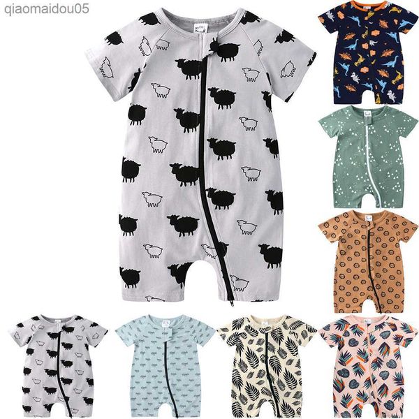 2023 summer baby boy girl clothes one-piece rompers kids sleepsuit short sleeve pajamas cotton bodysuit for newborn l230712, Blue
2023 summer baby boy girl clothes one-piece rompers kids sleepsuit short sleeve pajamas cotton bodysuit for newborn l230712, Blue