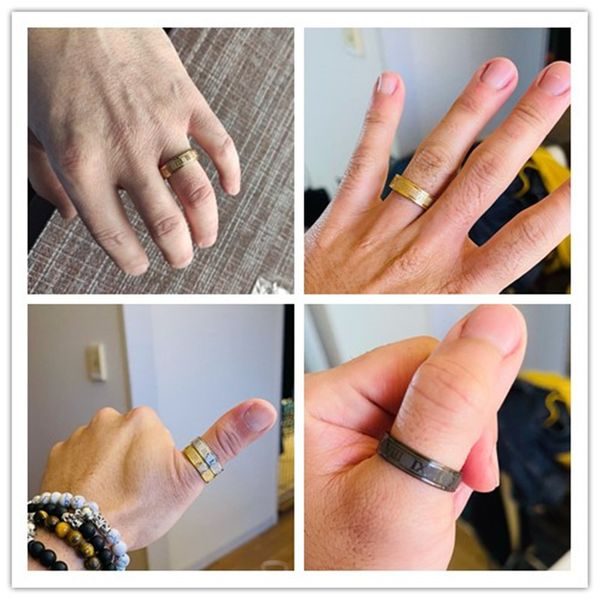 vintage roman numberss ring temperament fashion 6mm width stainless steel couple ring for men woman party jewelry birthday gifts, Silver
vintage roman numberss ring temperament fashion 6mm width stainless steel couple ring for men woman party jewelry birthday gifts, Silver