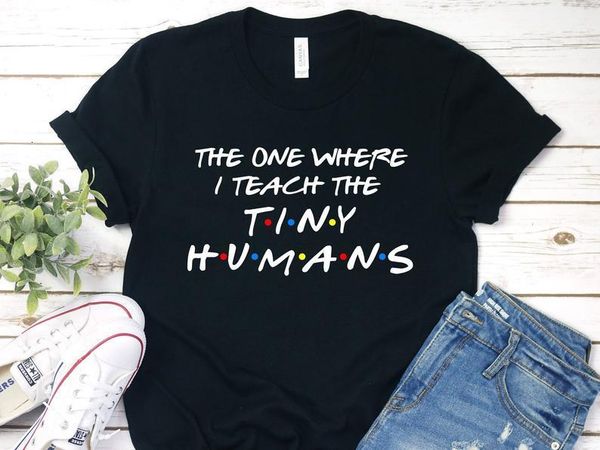 womens tshirt the one where i teach tiny humans love teaching quote t shirt 100% cotton o neck short sleeve tees streetwear y2k 230724, White
womens tshirt the one where i teach tiny humans love teaching quote t shirt 100% cotton o neck short sleeve tees streetwear y2k 230724, White