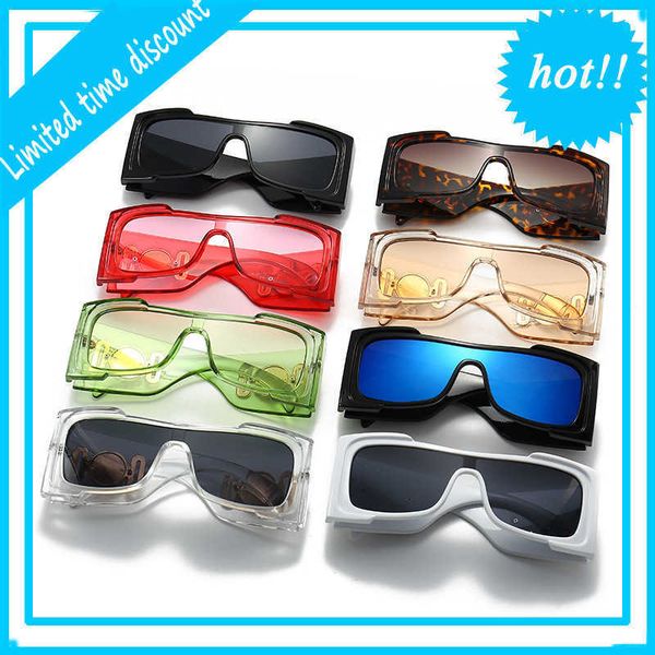designer brand vintage sunglasses uv400 4451 new sunglass show fashion big frame 1-piece men and women sunglass, White;black
designer brand vintage sunglasses uv400 4451 new sunglass show fashion big frame 1-piece men and women sunglass, White;black
