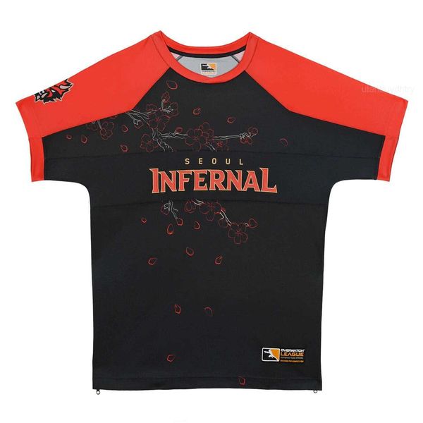 men's t-shirts seoul infernal black 2023 e-sports team short sleeve t-shirt. customizable name, White;black
men's t-shirts seoul infernal black 2023 e-sports team short sleeve t-shirt. customizable name, White;black