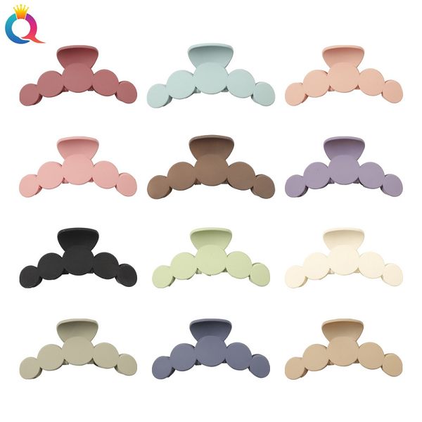 fashion blogger designer jewelry frosted five circle claw clip shark clip vintage style hair claw clip accessories barrettes hair wholesale, Slivery;golden
fashion blogger designer jewelry frosted five circle claw clip shark clip vintage style hair claw clip accessories barrettes hair wholesale, Slivery;golden
