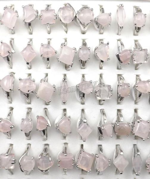 fashion pink crystal rings women039s jewelry rose quartz rings 50pcs whole9546252, Golden;silver
fashion pink crystal rings women039s jewelry rose quartz rings 50pcs whole9546252, Golden;silver