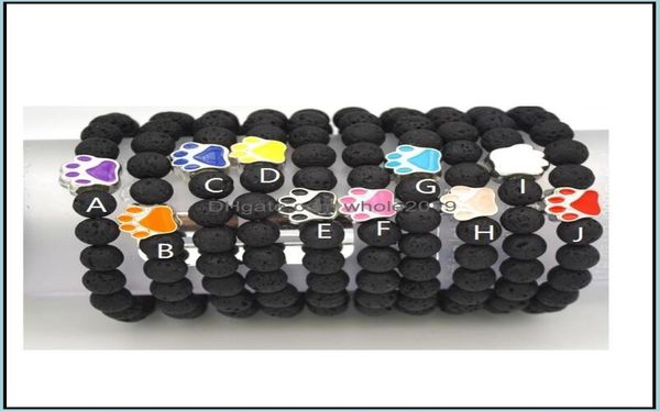 beaded new paw charms 8mm black lava stone strand elastic bracelet essential oil diffuser bracelets volcanic rock footprint hand d4363437
beaded new paw charms 8mm black lava stone strand elastic bracelet essential oil diffuser bracelets volcanic rock footprint hand d4363437