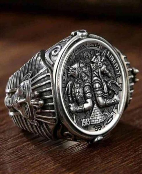 hecheng new horus anubis wanderer ancient egyptian personalized men039s ring90788662176165, Silver
hecheng new horus anubis wanderer ancient egyptian personalized men039s ring90788662176165, Silver