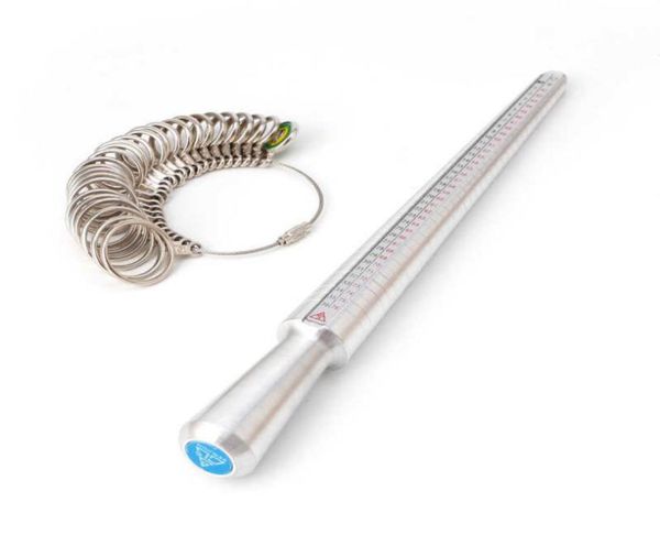 javrick metal ring sizer guage mandrel finger sizing measure stick standard tool set5187837, Blue
javrick metal ring sizer guage mandrel finger sizing measure stick standard tool set5187837, Blue
