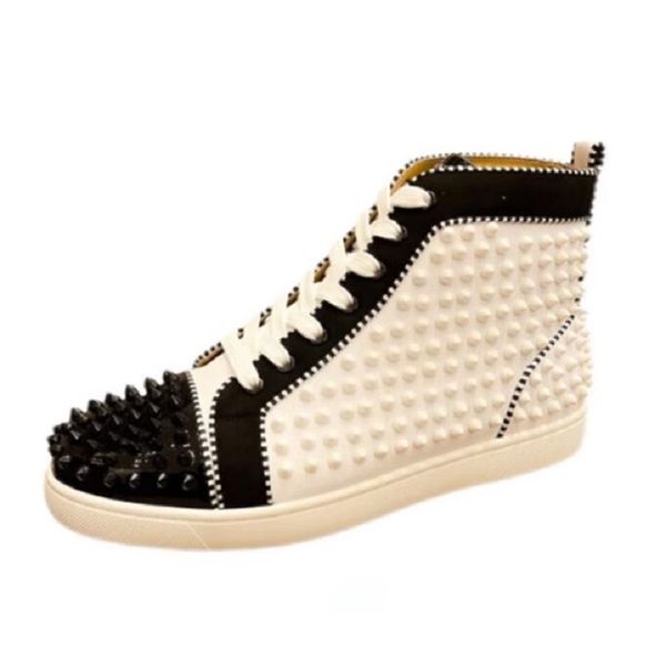 brand shoes for men high style fashion spikes casual shoes rivets flats women sneakers 1aa23, Black
brand shoes for men high style fashion spikes casual shoes rivets flats women sneakers 1aa23, Black