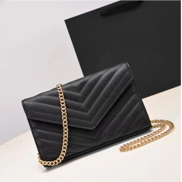 bags shoulder 2023designer women's bag envelope handbag crossbody bag caviar women's leather handbag card clip slot luxury chain, Black;red
bags shoulder 2023designer women's bag envelope handbag crossbody bag caviar women's leather handbag card clip slot luxury chain, Black;red