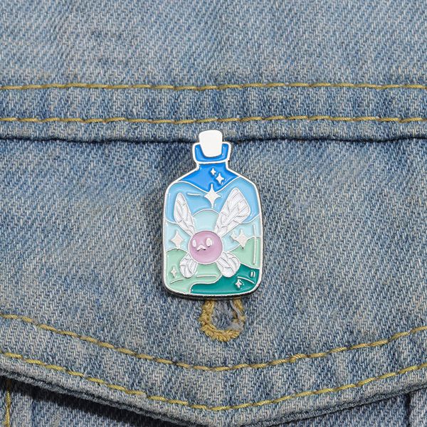 bottled fairy enamel pins game character custom brooches lapel badges cartoo funny jewelry gift for kids friends, Blue
bottled fairy enamel pins game character custom brooches lapel badges cartoo funny jewelry gift for kids friends, Blue