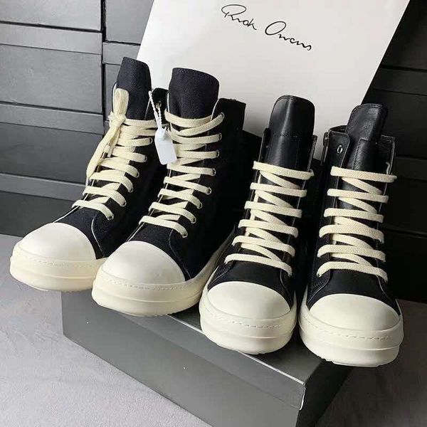 luxury designer shoes rick ro owens new thick sole elevated couple shoes high men shoes leather canvas women shoes casual breathable short b, Black
luxury designer shoes rick ro owens new thick sole elevated couple shoes high men shoes leather canvas women shoes casual breathable short b, Black