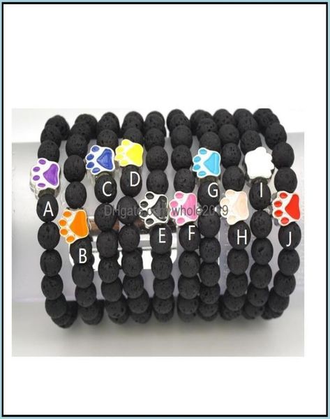 beaded new paw charms 8mm black lava stone strand elastic bracelet essential oil diffuser bracelets volcanic rock footprint hand d5423804
beaded new paw charms 8mm black lava stone strand elastic bracelet essential oil diffuser bracelets volcanic rock footprint hand d5423804