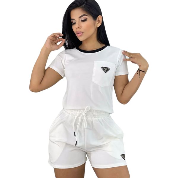 women workout suit casual pants set women jogging wear designer short sleeves and shorts tracksuit set women ship, White
women workout suit casual pants set women jogging wear designer short sleeves and shorts tracksuit set women ship, White