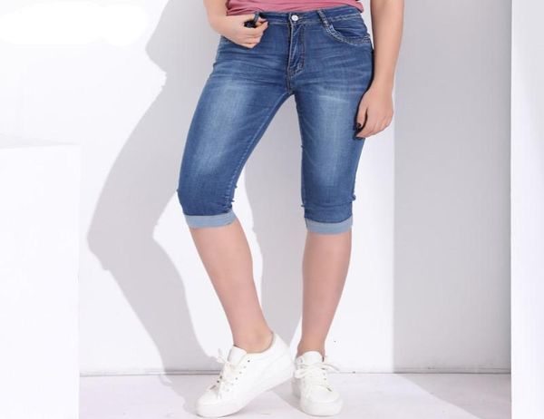 fashion plus size skinny capris jeans woman female stretch knee length vintage denim shorts jeans pants women with high waist summ6935996, Blue
fashion plus size skinny capris jeans woman female stretch knee length vintage denim shorts jeans pants women with high waist summ6935996, Blue