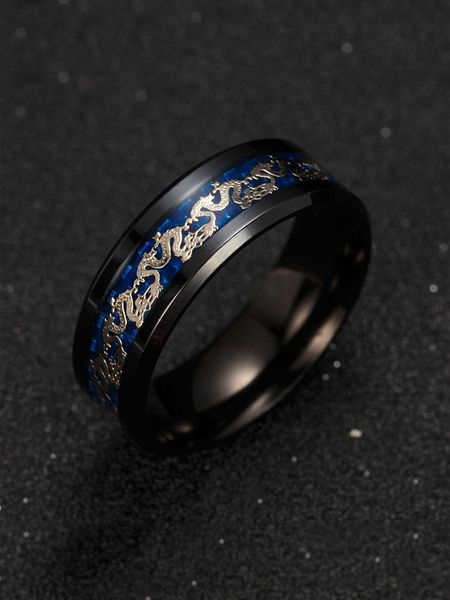men's accessories fashionable and popular men chinese dragon detail ring stainless steel for jewelry gift and for a stylish look, Silver
men's accessories fashionable and popular men chinese dragon detail ring stainless steel for jewelry gift and for a stylish look, Silver