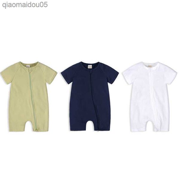 new baby girl boy rompers solid color o-neck zipper cotton short sleeve infant pajamas toddler jumpsuit bodysuit for newborn l230712, Blue
new baby girl boy rompers solid color o-neck zipper cotton short sleeve infant pajamas toddler jumpsuit bodysuit for newborn l230712, Blue