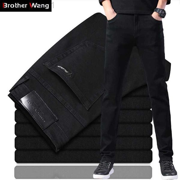 men's jeans classic style men's black slim jeans 2023 new business fashion stretch denim skinny jean trousers male brand pants l23, Blue
men's jeans classic style men's black slim jeans 2023 new business fashion stretch denim skinny jean trousers male brand pants l23, Blue