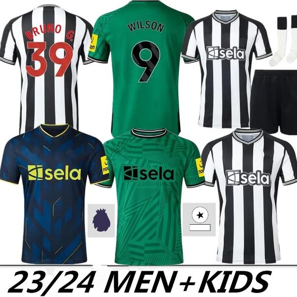 23 24 new castle soccer jerseys nufc 2023 2024 bruno g. wilson saint maximin isak uniteds men football shirts kids kits home away third fans, Black;yellow
23 24 new castle soccer jerseys nufc 2023 2024 bruno g. wilson saint maximin isak uniteds men football shirts kids kits home away third fans, Black;yellow
