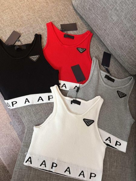 womens designer tanks letter printing knit vest sweaters t shirts designer letter sleeveless knits fashion style, White
womens designer tanks letter printing knit vest sweaters t shirts designer letter sleeveless knits fashion style, White